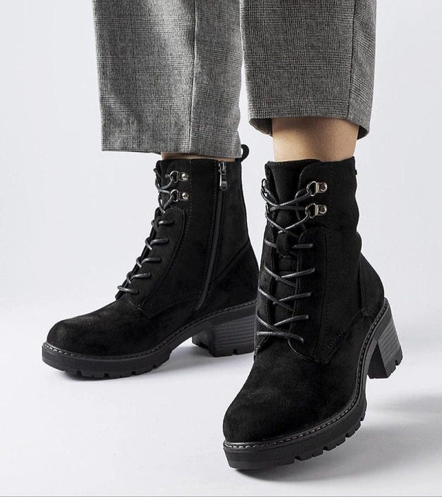 Clementina Block-Heel Winter Boots
