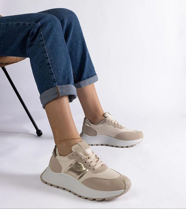 Veressa Minimal Platform Sneakers