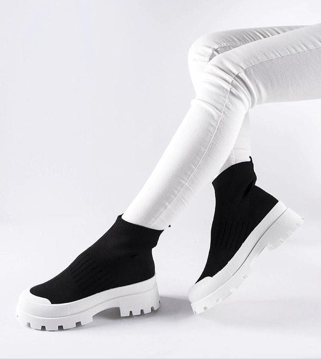 Velvone Slip-On Platform Sneakers