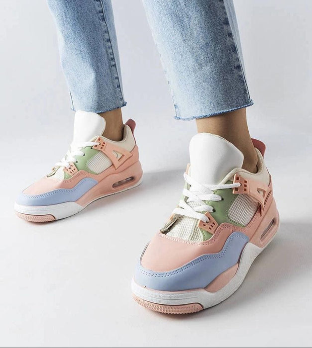 Argena Beige Low-Top Summer Sneakers