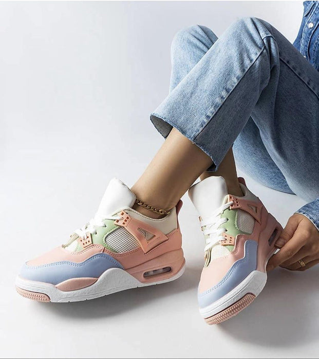 Argena Beige Low-Top Summer Sneakers
