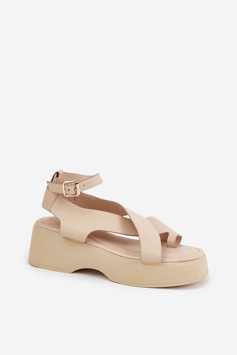 Lirianne Platform Buckle Sandals