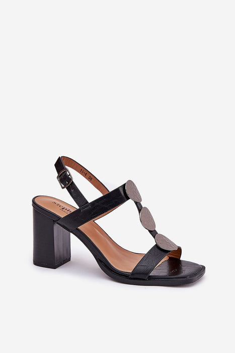 Ciretta Eco-Leather Stiletto Sandals