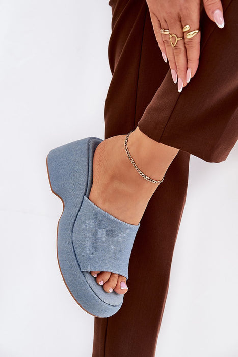 Zalhera Elevated Textile Wedge Sandals