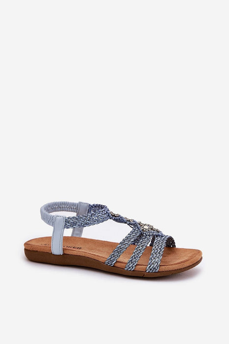 Elessa Woven Strap Sandals