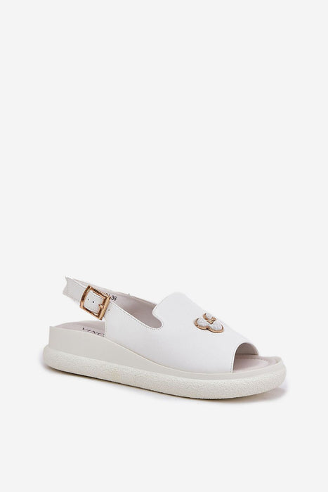 Aurevelle Soft Wedge Leather Sandals