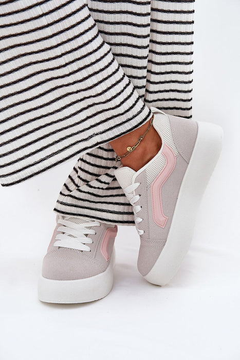 Ravelin Suede Platform Sneakers