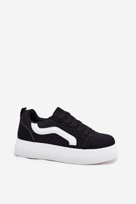 Ravelin Suede Platform Sneakers