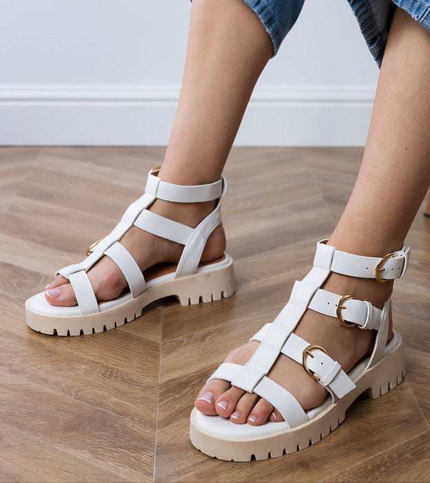 Stravella Gladiator Strap Sandals