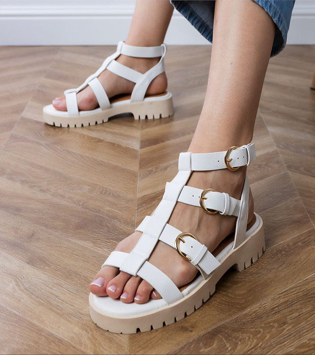 Stravella Gladiator Strap Sandals