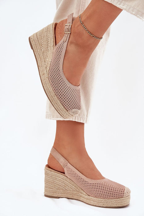 Liravine Braided Wedge-Toe Sandals