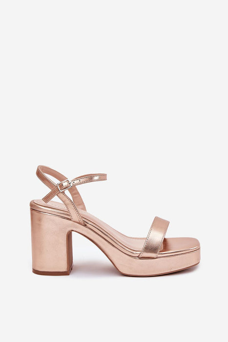 Zafirelle Block-Heel Evening Sandals