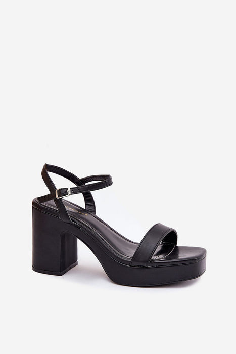 Zafirelle Block-Heel Evening Sandals
