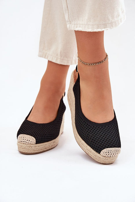 Liravine Braided Wedge-Toe Sandals