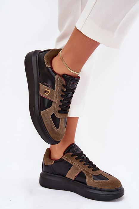 Caravelle Mixed-Leather Sneakers