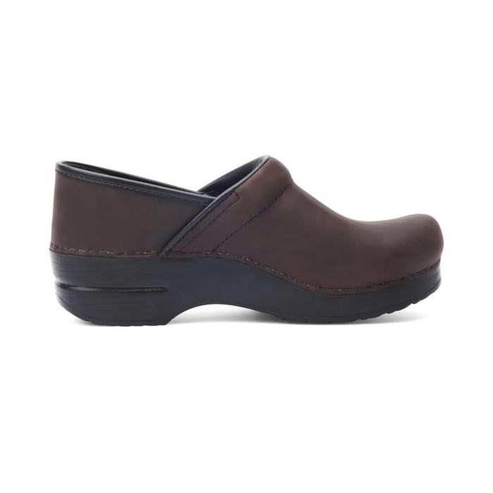 DANSKO clogs 36 / Medium Professional Antique Brown/Blk 673088033347 Professional Antique Brown/Blk