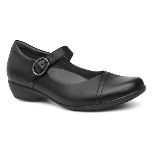 DANSKO sandal 35 / Medium / Black Milled Nappa Fawna 673088277536 Fawna