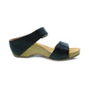 DANSKO SANDAL 36 / Medium / Black Milled Burnished Tanya 673088416966 Tanya