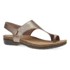 DANSKO Sandal 36 Reece Bronze Metallic Sandal 673088455521 Reece Bronze Metallic Sandal
