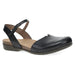 DANSKO SANDAL 36 Rowan Black Waxy Burnished Mary Jane 673088444389 Rowan Black Waxy Burnished Mary Jane