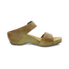 DANSKO SANDAL 36 / Tan Milled Burnished / Medium Tanya Milled Burnished 673088416829 Tanya Milled Burnished
