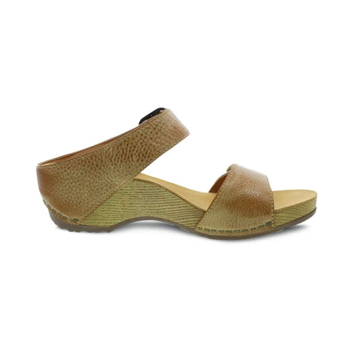 DANSKO SANDAL 36 / Tan Milled Burnished / Medium Tanya Milled Burnished 673088416829 Tanya Milled Burnished