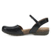 DANSKO SANDAL Rowan Black Waxy Burnished Mary Jane Rowan Black Waxy Burnished Mary Jane