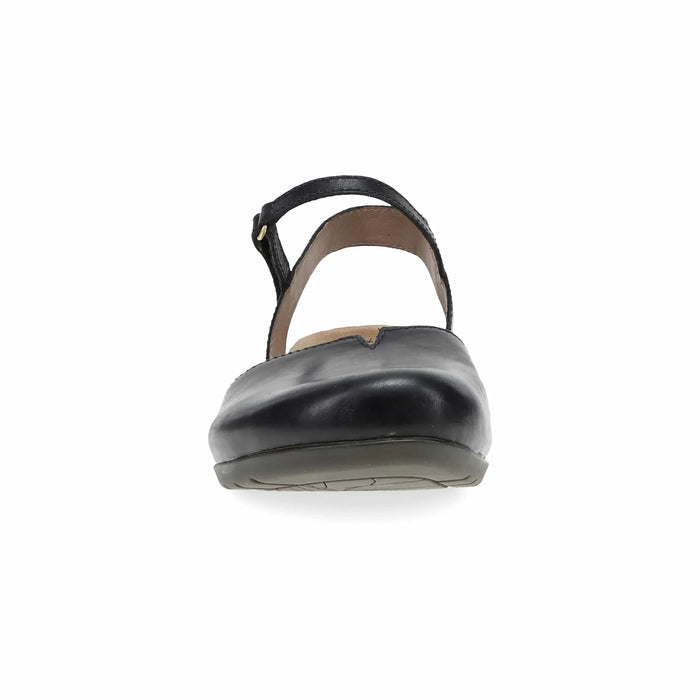 DANSKO SANDAL Rowan Black Waxy Burnished Mary Jane Rowan Black Waxy Burnished Mary Jane