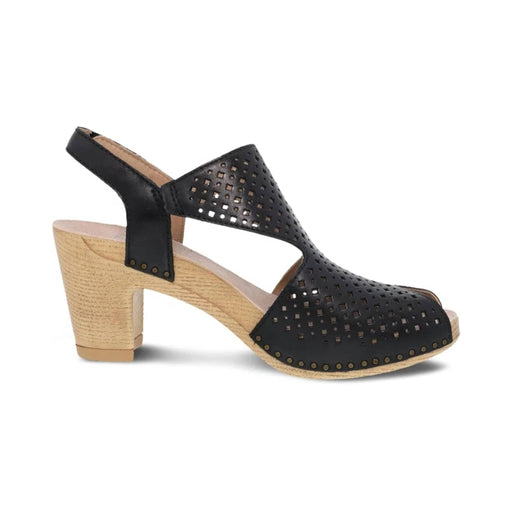 DANSKO Sandals 37 / Black Burnished Nappa Teagan 673088433987 Teagan