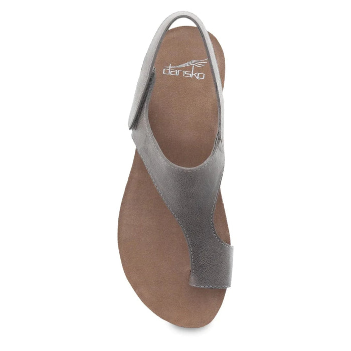 DANSKO SANDALS Reece Stone Waxy Burnished Reece Stone Waxy Burnished