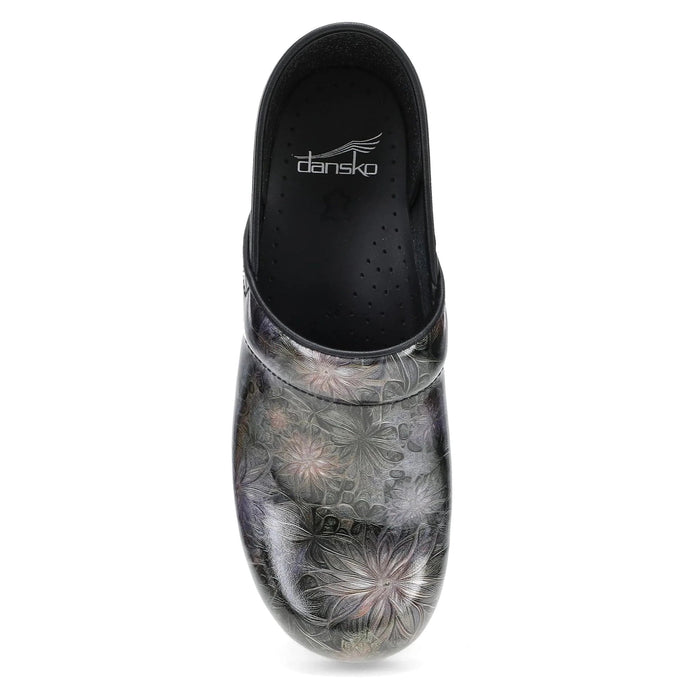 DANSKO SHOES PROFESSIONAL PATENET ETCHED FLORAL PROFESSIONAL PATENET ETCHED FLORAL