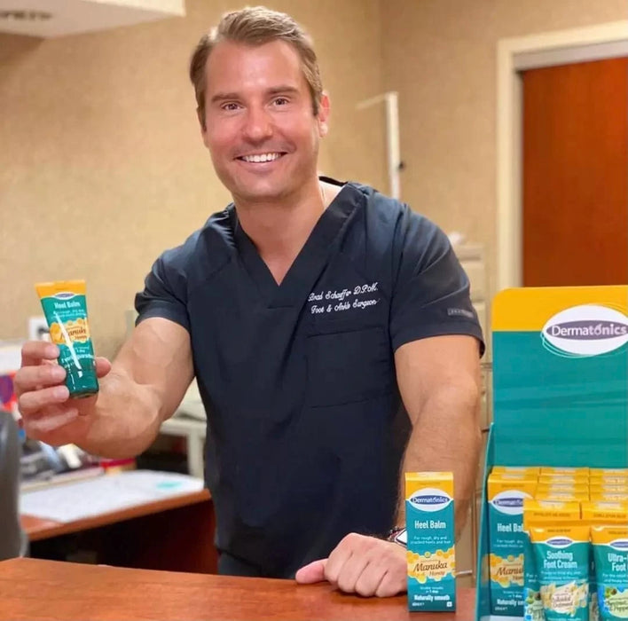 Derma Tonics health Manuka Honey Heel Balm 5060189411344 Manuka Honey Heel Balm