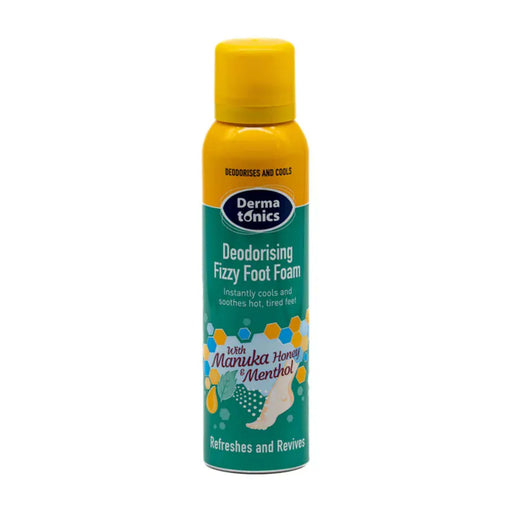 Dermatonics FOOT CARE Deodorising Fizzy Foot Foam 5060189411283 Deodorising Fizzy Foot Foam