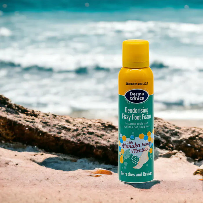 Dermatonics FOOT CARE Deodorising Fizzy Foot Foam 5060189411283 Deodorising Fizzy Foot Foam