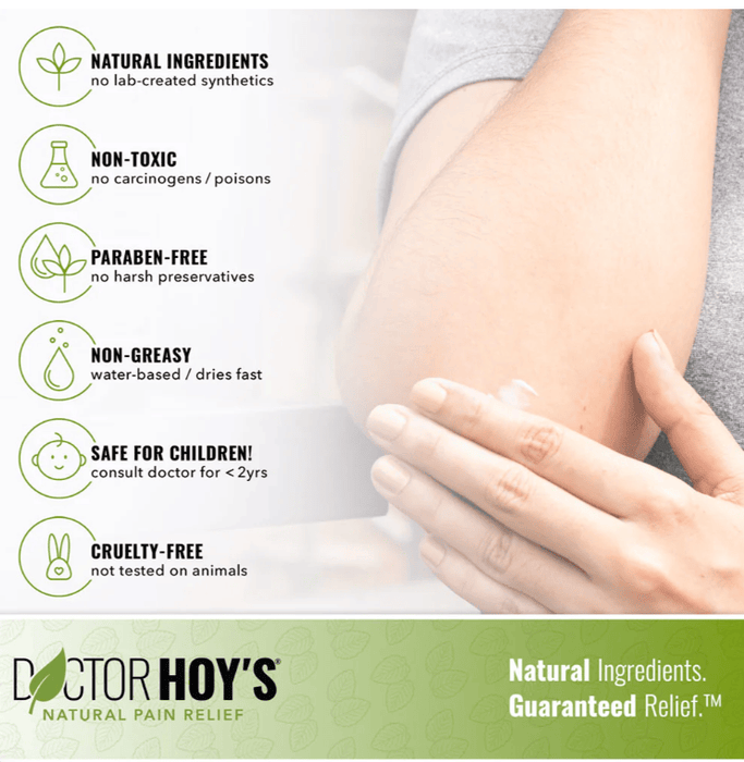 Doctor Hoy's LOTION Doctor Hoy's Natural Pain Relief Gel | 6 oz Tube 310842000138 Doctor Hoy's Natural Pain Relief Gel | 6 oz Tube