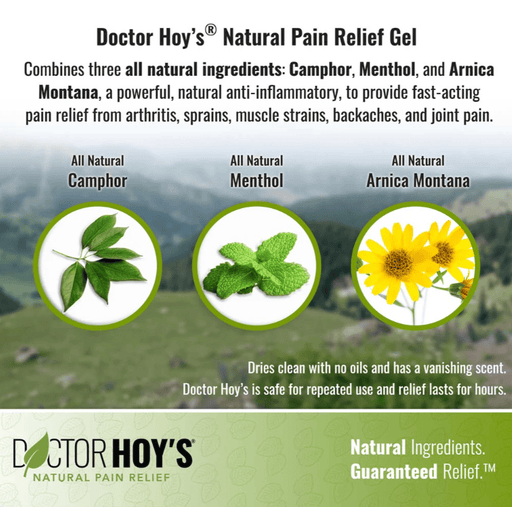 Doctor Hoy's LOTION Doctor Hoy's Natural Pain Relief Gel | 6 oz Tube 310842000138 Doctor Hoy's Natural Pain Relief Gel | 6 oz Tube