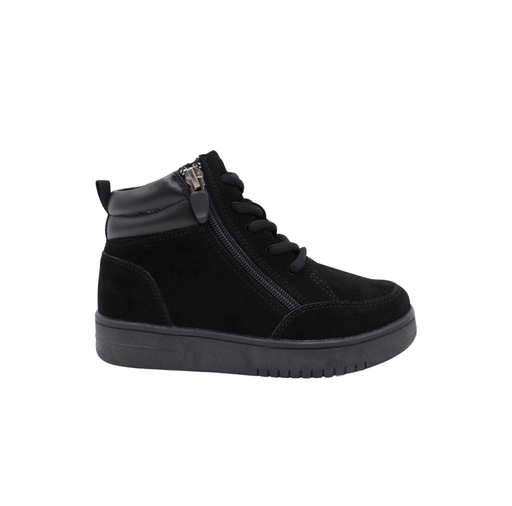 DrD BOOTS 9 / Black / Wide Access Double Zip Bootie Access Double Zip Bootie