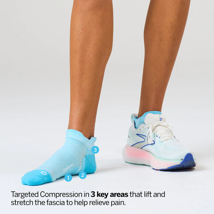 FEETURES SOCKS Plantar Fasciitis Relief Sock Light Cushion Tab Plantar Fasciitis Relief Sock Light Cushion Tab