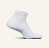 FEETURES SOCKS Small / White Therapeutic Max Cushion Quarter Sock 840557113637 Therapeutic Max Cushion Quarter Sock