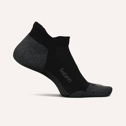FEETURES SOCKS Small Women 4-6.5 / Black Elite Max Cushion Tab Sock Elite Max Cushion Tab Sock