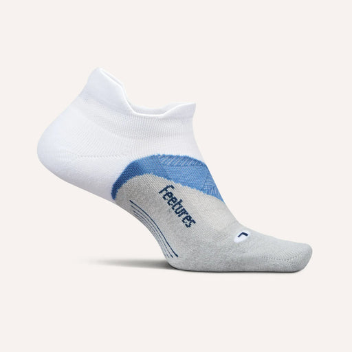 FEETURES SOCKS Small Women 4-6.5 / White Tide Elite Light Cushion Tab Elite Light Cushion Tab