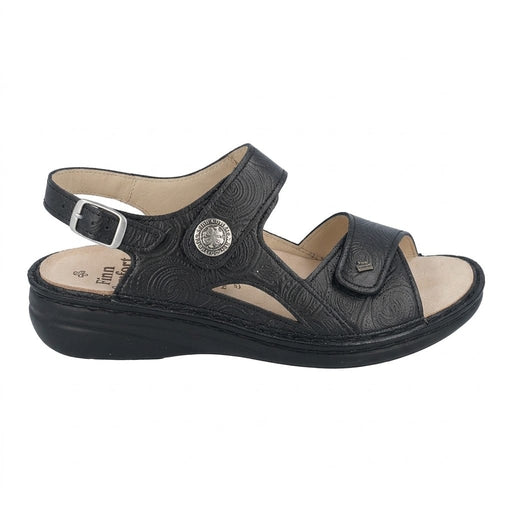 FINN COMFORT Sandals Arabesque Schwarz / EU 36 / US 6 Finn Comfort Barbuda - Arabesque Schwarz 691812894941 Finn Comfort Barbuda - Arabesque Schwarz