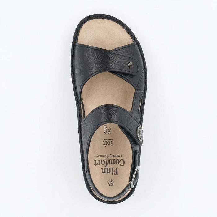 FINN COMFORT Sandals Finn Comfort Barbuda - Arabesque Schwarz Finn Comfort Barbuda - Arabesque Schwarz