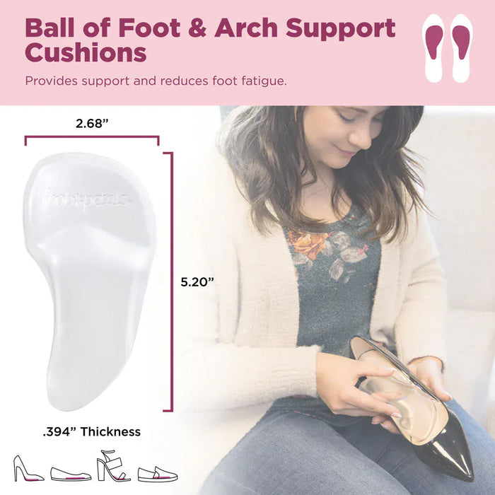 foot pedals accessories 2-in-1 Gel Ball of Foot & Arch Support Cushions 848966013791 2-in-1 Gel Ball of Foot & Arch Support Cushions