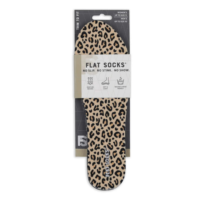 FOOT PETALS SOCKS Leopard Print Pink Peony FLAT SOCKS 848966024193 Pink Peony FLAT SOCKS
