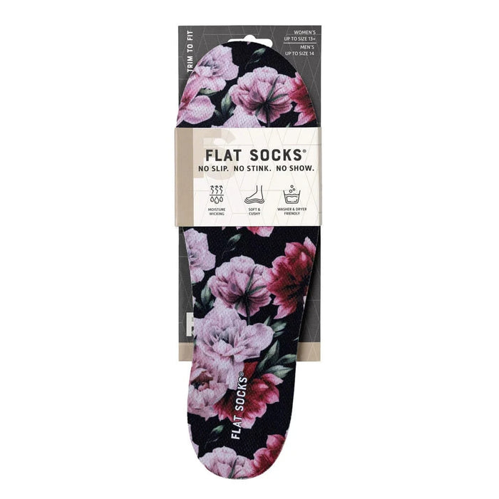 FOOT PETALS SOCKS Pink Peony Pink Peony FLAT SOCKS 848966029211 Pink Peony FLAT SOCKS