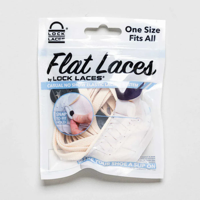 Lock Laces laces White Lock Laces Flat Laces 674740306274 Lock Laces Flat Laces