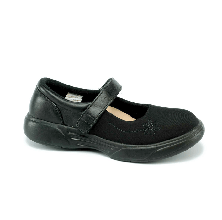 MT EMEY BY APIS SHOES 5 / 3E(XW) / Black Lycra Mary Jane Lycra Mary Jane