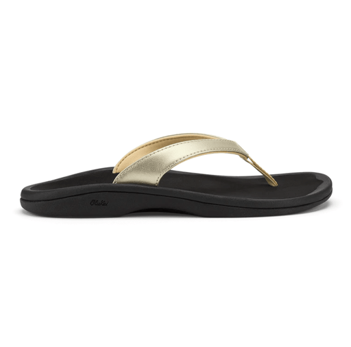 OLUKAI SANDAL 6 / Gold / Black ʻOhana Lahi 883956581898 ʻOhana Lahi