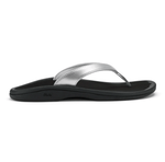 OLUKAI SANDAL 6 / Silver / Black ʻOhana Lahi 883956581492 ʻOhana Lahi